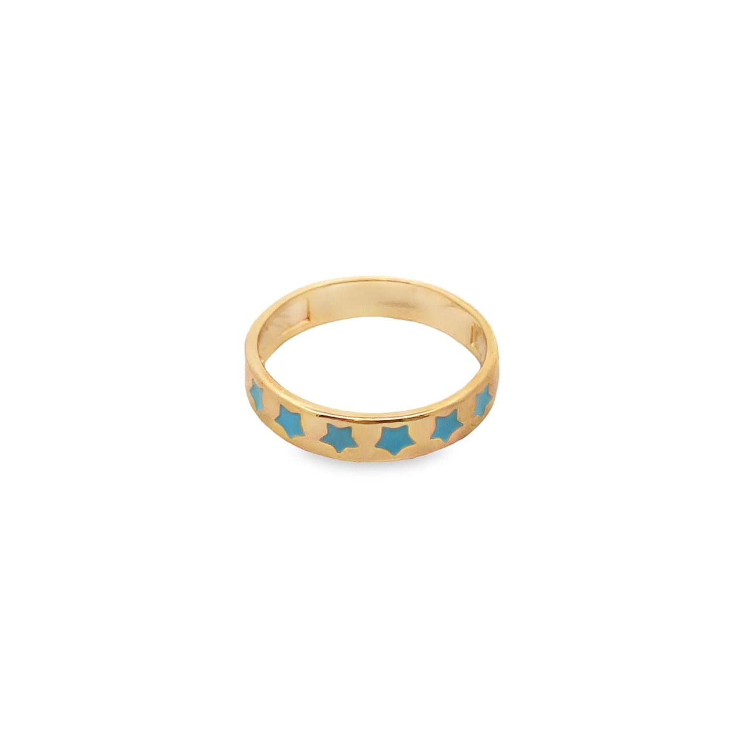Enamel Stars Ring Band (D73)