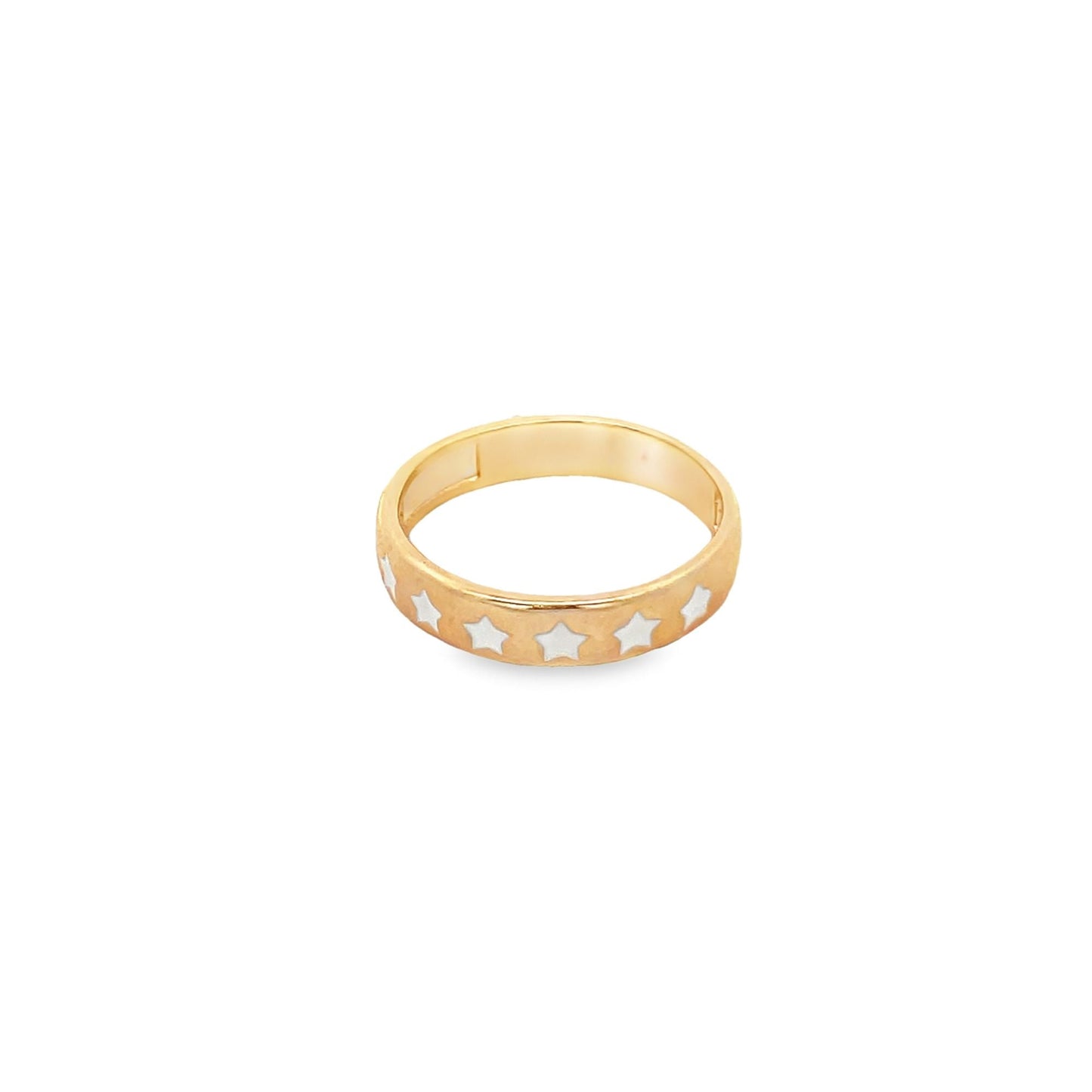 Enamel Stars Ring Band (D73)